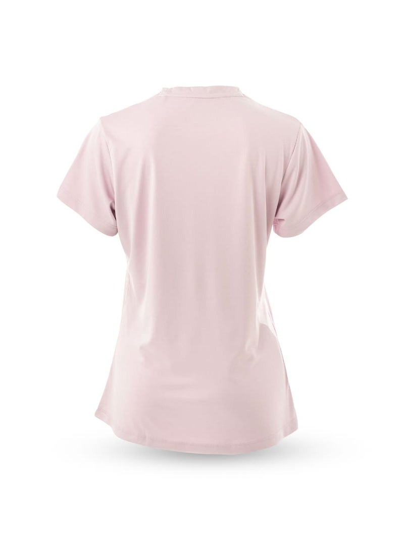 گریوِٹی فورس تيشيرت نسائي جرافيتي فورس بقصة ضيقة – قطن ناعم مسامي بأكمام قصيرة لصيف مريح، ياقة دائرية، ملابس كاجوال يومية ورياضية للجم والنشاطات - Image 3